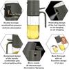 Glass Kitchen Oil Control Bottle Atomized State Glass Oil Pot  BBQ Baking Picnic Kitchen Tool