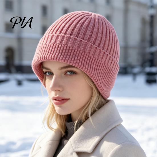 Soft Fleece Lined Thermal Hat Winter Knitted with Ear Flaps for Men, Hat, Stretchy Versatile Fashion Shopping And Outings Cap, Cold Weather