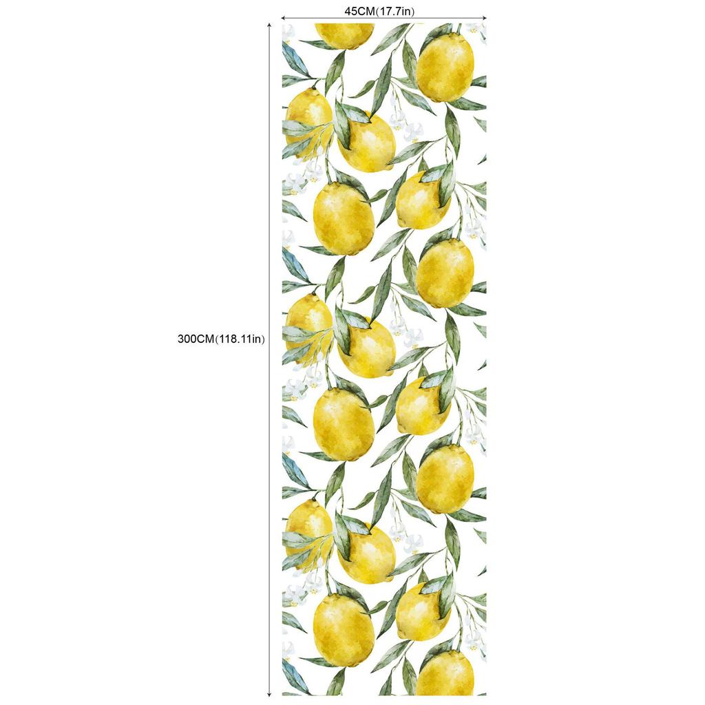 Цветочные лимонные самоклеящиеся обои для декора спальни и отеля RW181-200