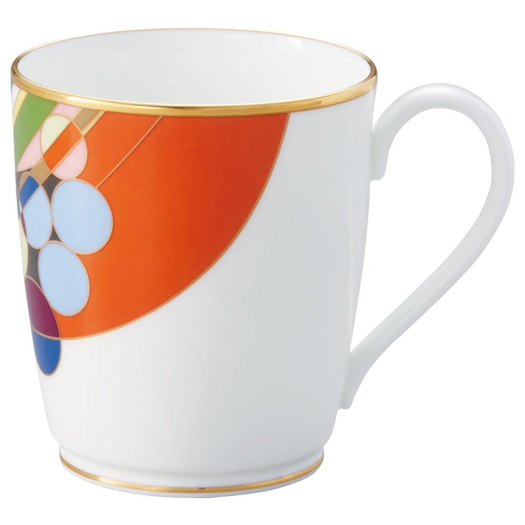 Noritake Mug 285cc Frank Lloyd Wright March Balloons Bone China WT59880/4947