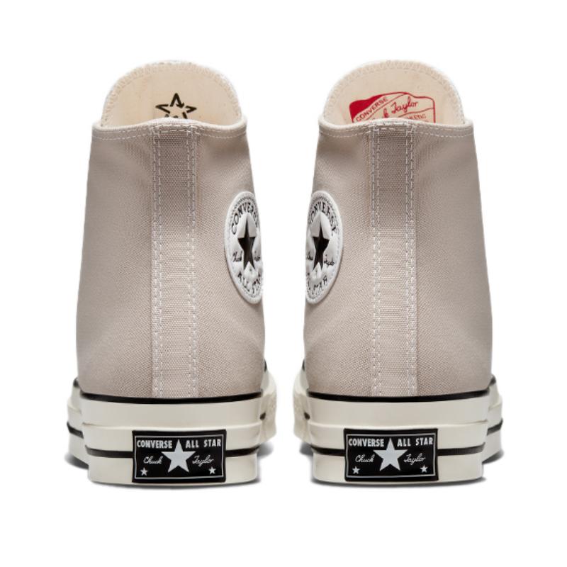 Converse 1970-е годы Chuck Taylor All Star модные высокие парусиновые кеды унисекс бежевые
