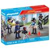 PLAYMOBIL 71730 Набор профессий полиции 4 полицейских, Герои боевика, Полицейские, 35 деталей, От 4 лет