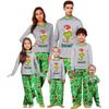 Parent-child Christmas Print Home Suit Long-sleeved Top And Pants