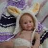 15 см твердая силиконовая кукла Reborn для всего тела, имитация куклы Мэдди, 6 дюймов, мини-кукла для новорожденного с милой улыбкой и большими глазами, детская кукла для переодевания, игровой домик, игрушка