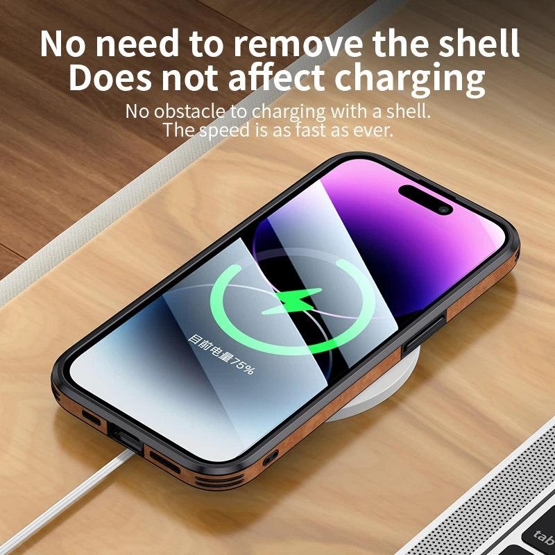 Роскошный чехол для телефона из кожи оленя для iPhone 15 14 13 12 11Pro Max XS XR XS Max 7 8Plus, стеклянный бампер с объективом, противоударный силиконовый чехол
