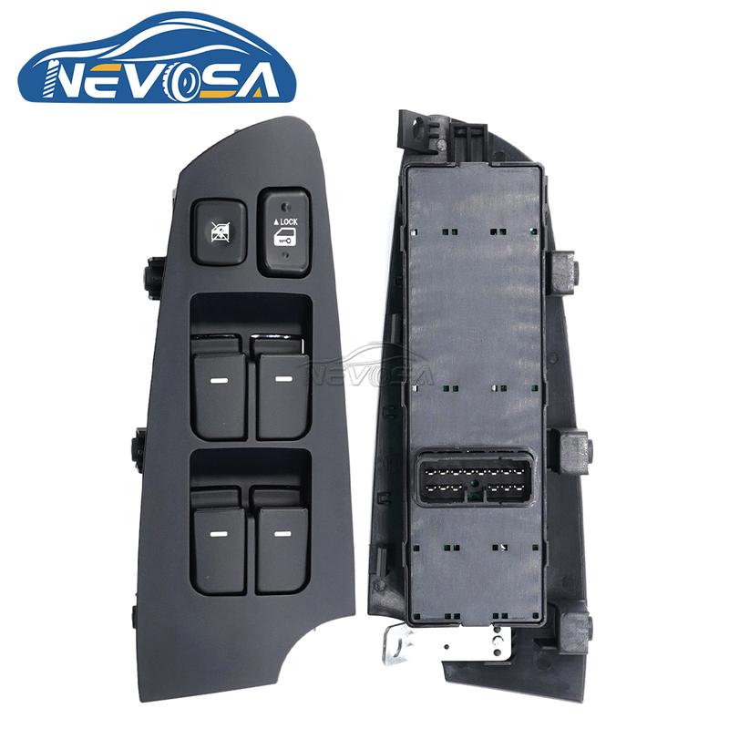 NEVOSA 93570-1X000 93570-1M100WK 93580-1X000 Left Power Window Switch Rear Button For KIA Forte Cerato 2009 2010 2011 2012 2013