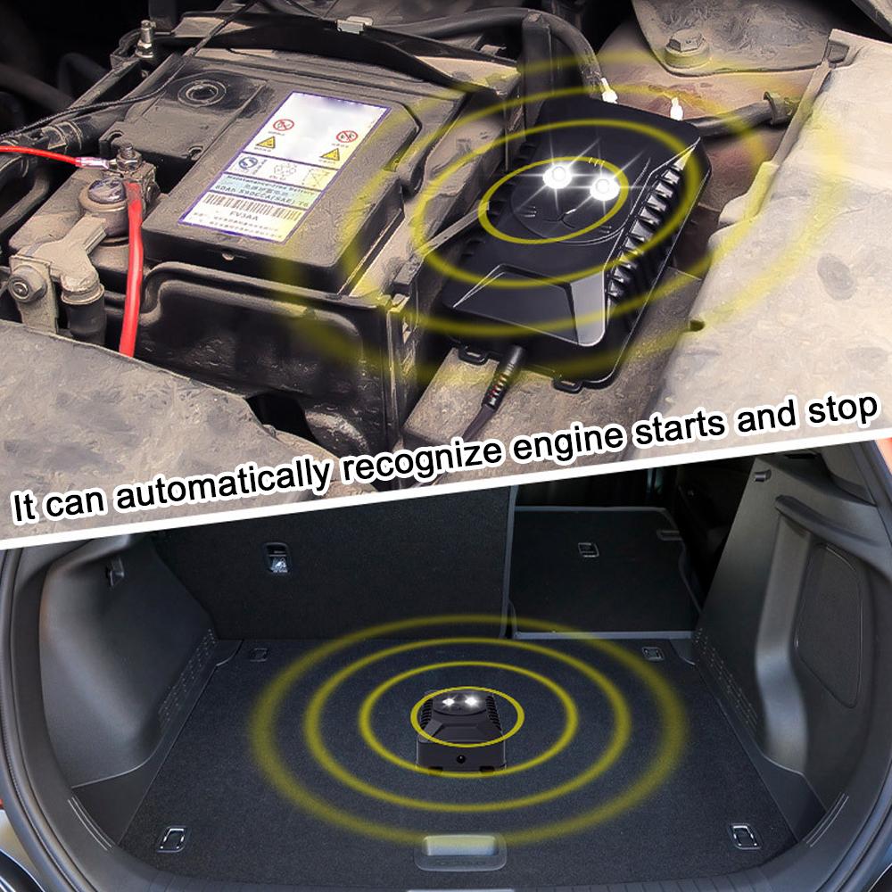 Автомобильный отпугиватель животных под капот, отпугиватель грызунов, крыс, мышей, сдерживающее устройство со светодиодной стробоскопической лампой для багажника автомобиля