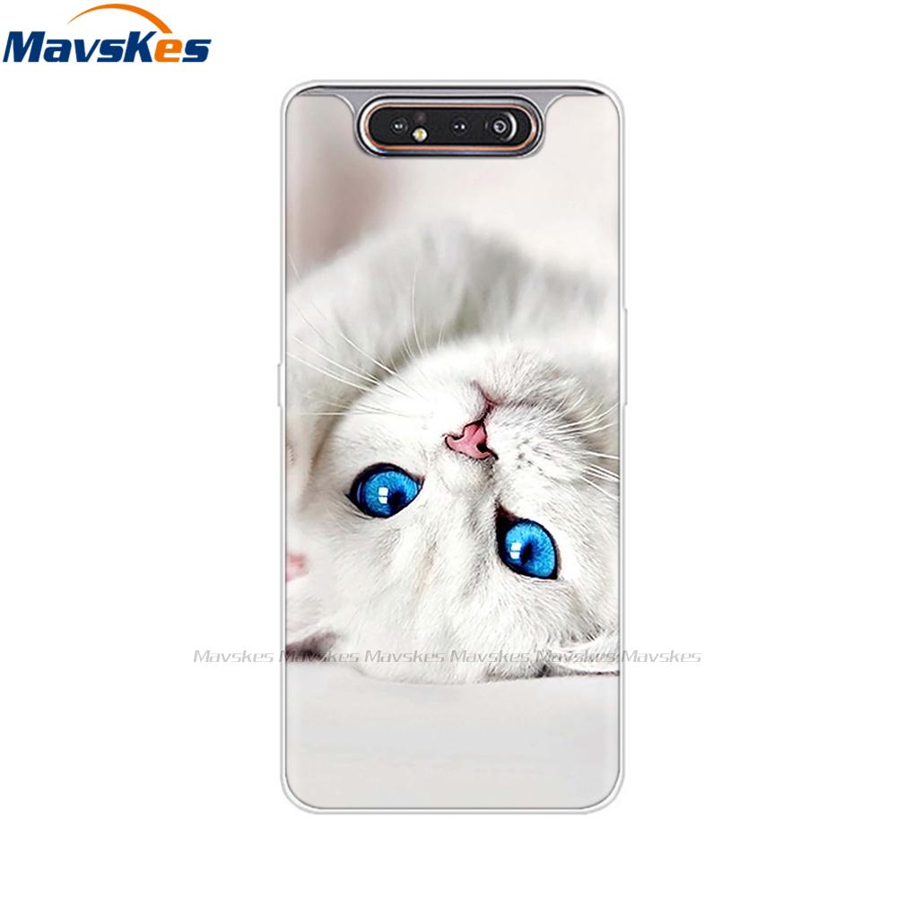 Чехол для Samsung Galaxy A80 A805 Силиконовый Мягкий ТПУ Чехол для Телефона Для Samsung A80 2019 A 80 GalaxyA80 A805F A805 SM-A805F/DS Обложка