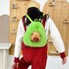 Мультяшный креативный авокадо капибара плюшевый рюкзак милый капибара плюшевая игрушка сумка детские школьные сумки подарки на день рождения