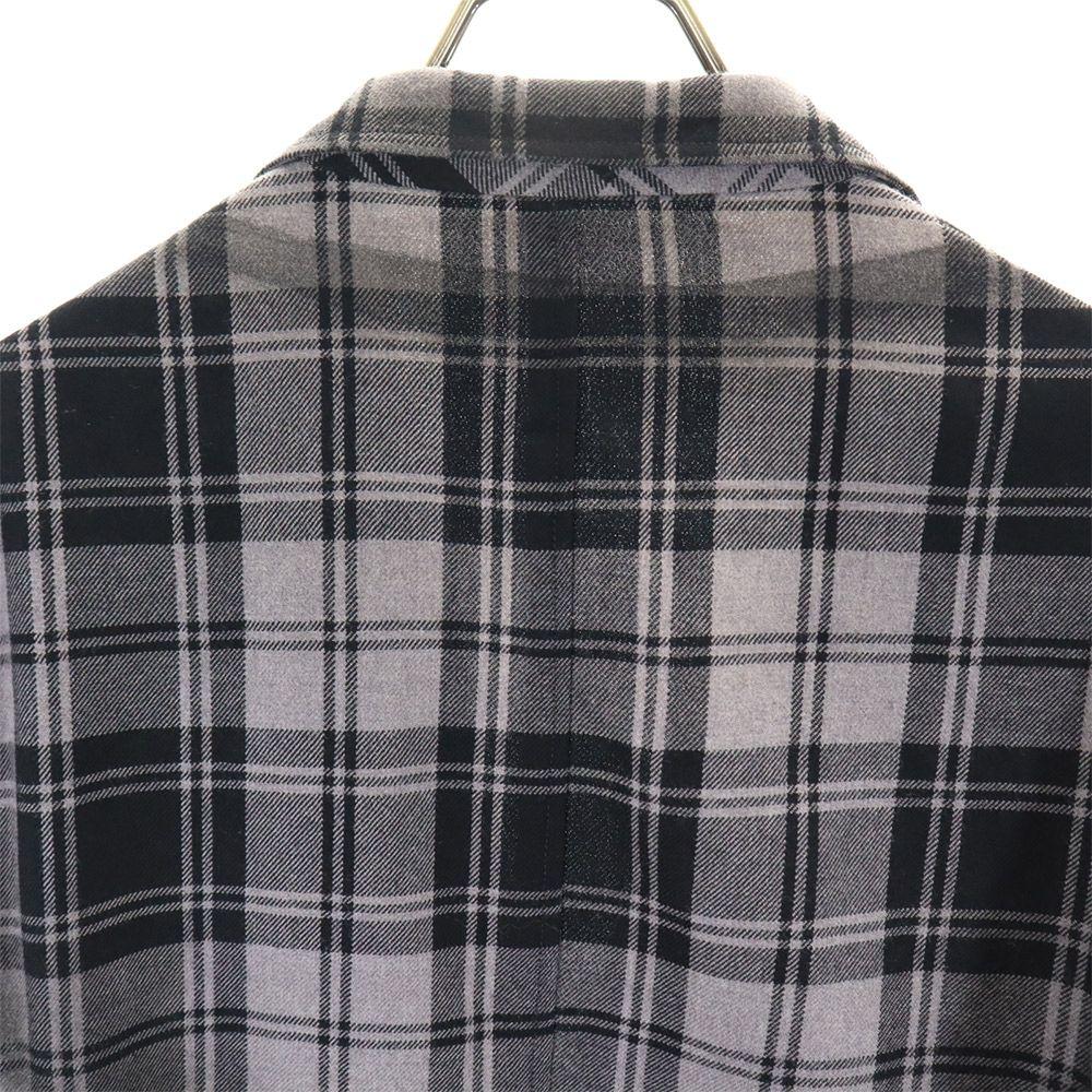 BOTTEGAVENETA made in Italy Check Pattern wool tailored jacket 50 Men's Used