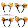 Hair Hoop DIY Halloween Pumpkin Headwear Headband Soft Fabric Catoon Gift Dropshipping