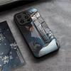 Чехол для телефона Yor F-Forger для iPhone 17 Air 16 E Pro Max 15 14 13 Mini 12 Pro 11 Max Plus Черная стеклянная крышка
