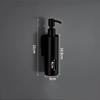 Chrome/Brushed/Black Stainless Steel Liquid Soap Dispensers Shampoo Bathroom Accessories Hotel Hardware Washing Portable Machine
