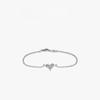 S925 Sterling Silver Exquisite Heart Shaped Bracelet, Hot Selling Female Foreign Trade Personalized Bracelet, Fashionable and Versatile Jewelry
