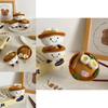 Plush Egg Noodle Toy With Cute Cartoon Design For Kids Backpack Decor