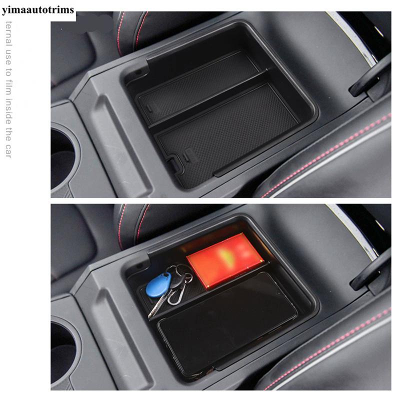 Car Central Armrest Storage Box Console Stowing Tidying Organizers Container Accessories For GAC Trumpchi EMKOO 2024 2025
