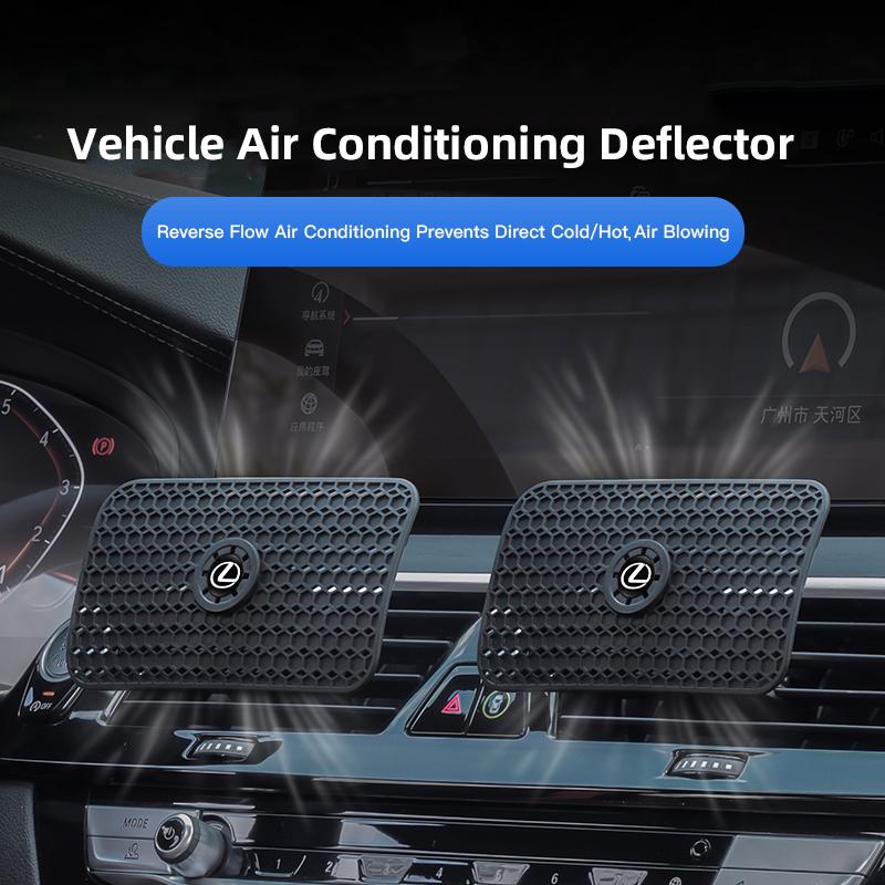 Air Conditioning Wind Shield Windproof Car Air Outlet Baffle Anti Direct Blowing Key For Lexus IS250 RX RX300 IS300h Ct200h IS FP2