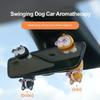 Милый качающийся освежитель воздуха для автомобиля в виде собаки – украшение для зеркала заднего вида и подарок для женщин