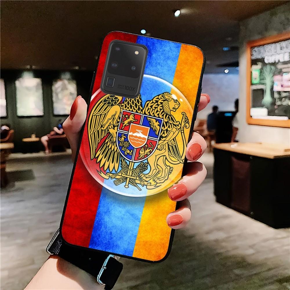 Армения Армяне Флаг Чехол для телефона Для Samsung S 9 10 20 21 22 23 30 23plus lite Ultra FE S10lite Fundas