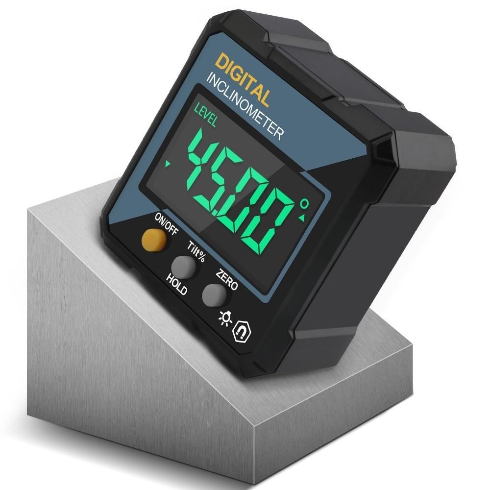 Односторонний магнитный уклономер Водонепроницаемый цифровой инклинометр Строительство
