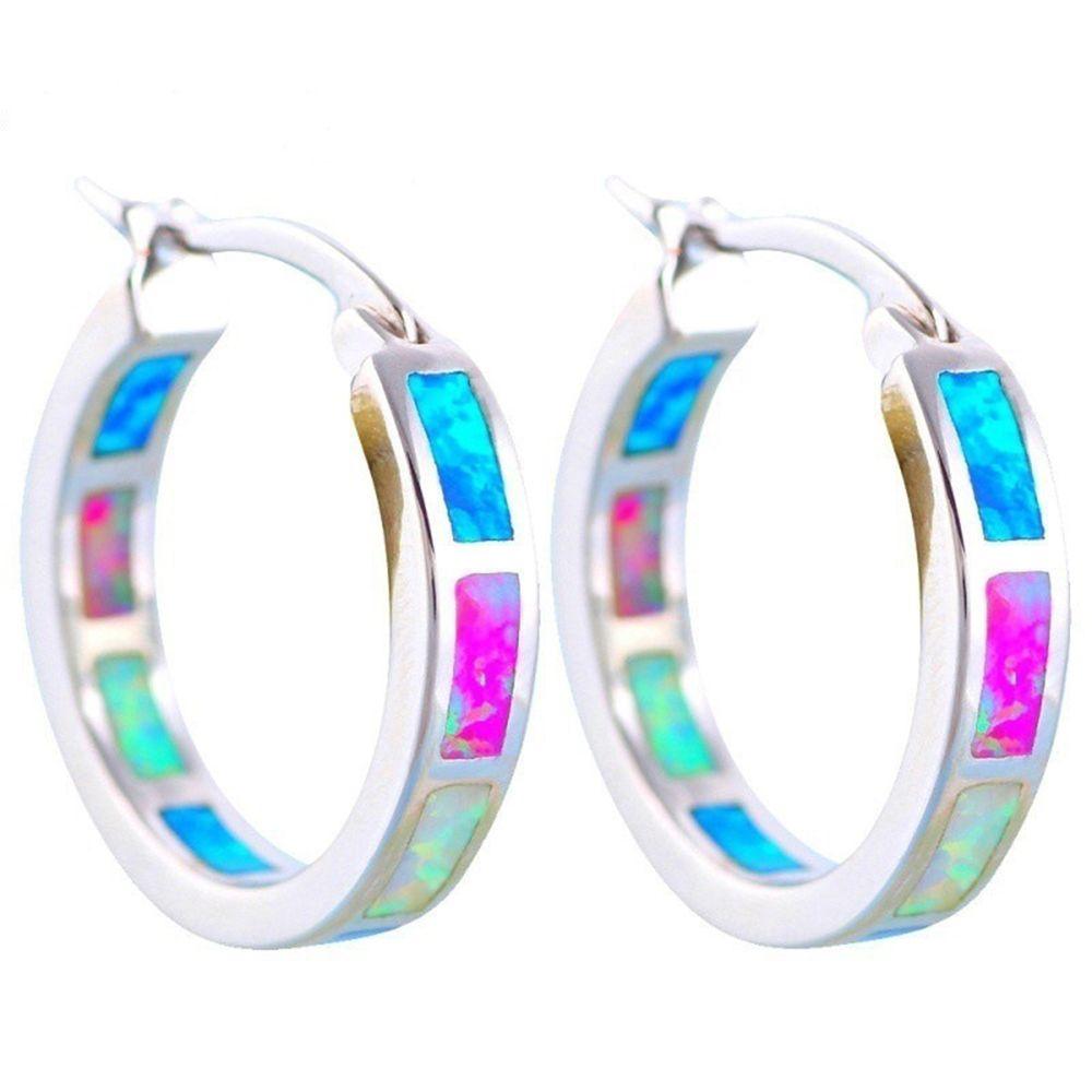 Fashion Jewellery Healthy Stimulation Acupoint Gallstone Earrings Weight Loss Hoop Slimming Earring