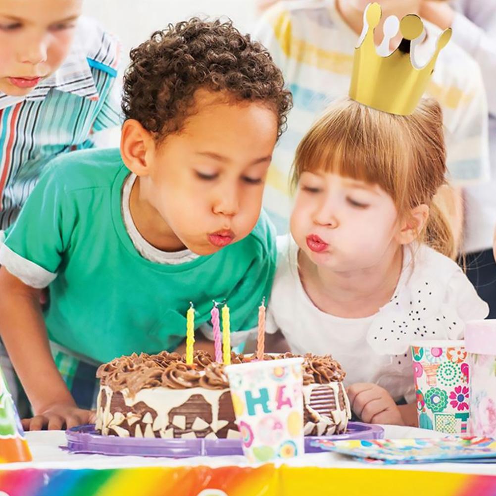 20 шт. шляпа на день рождения бумажная шапочка корона вечеринка дети металлическая фольга дети взрослые головные уборы