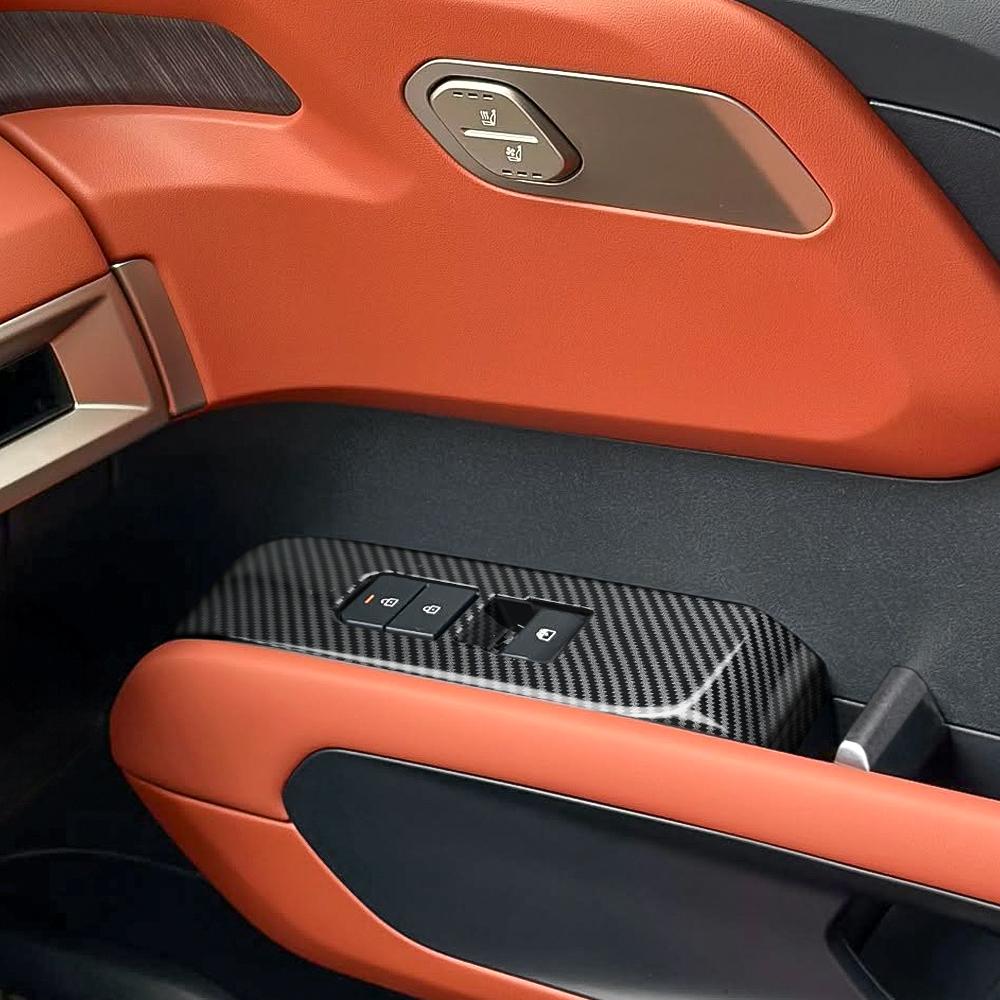 For KIA Telluride 2027 ~ Left-hand Drive ABS Material 5Pcs Tuning Window Button Cover Trim Interior Accessories
