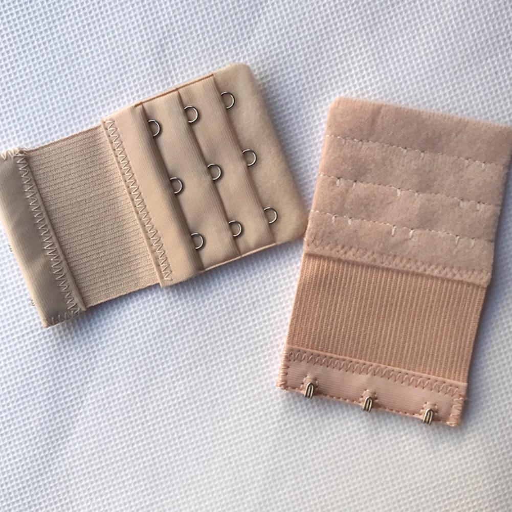 3 Women Women Bra Flexible Universal Straps Band Extenders Extension Rows Hooks