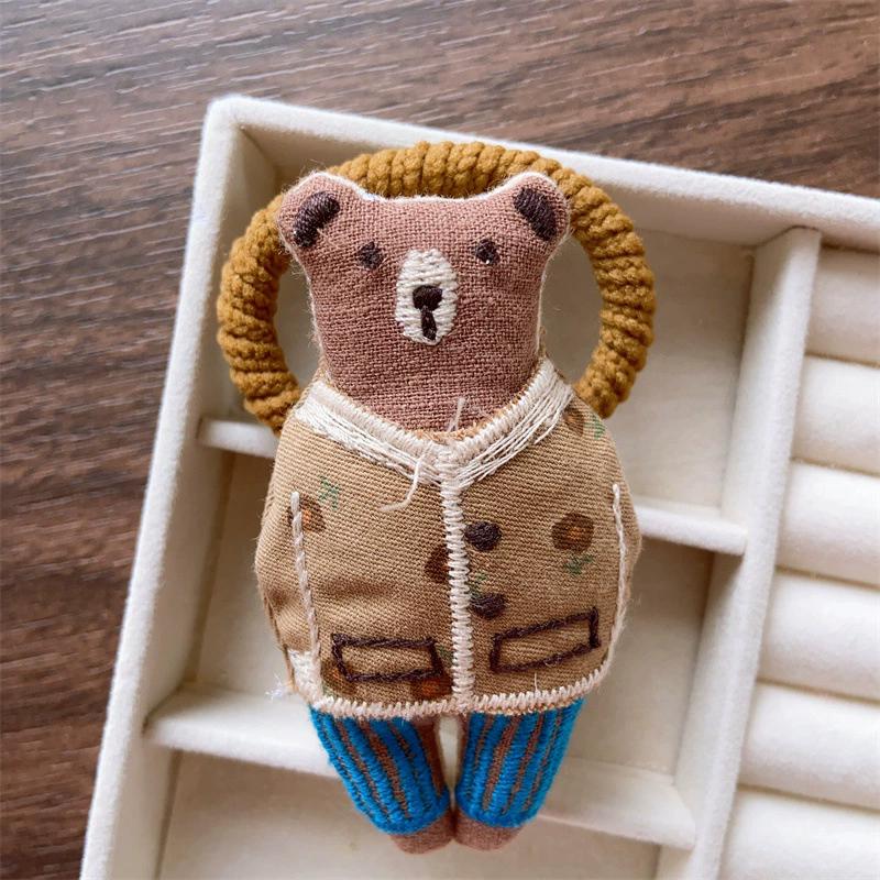 Детская милая резинка для волос с животными, эластичная, с кроликом, резинки для волос для девочек, резинка для волос с детским слоником, детские повязки на голову, аксессуары для волос