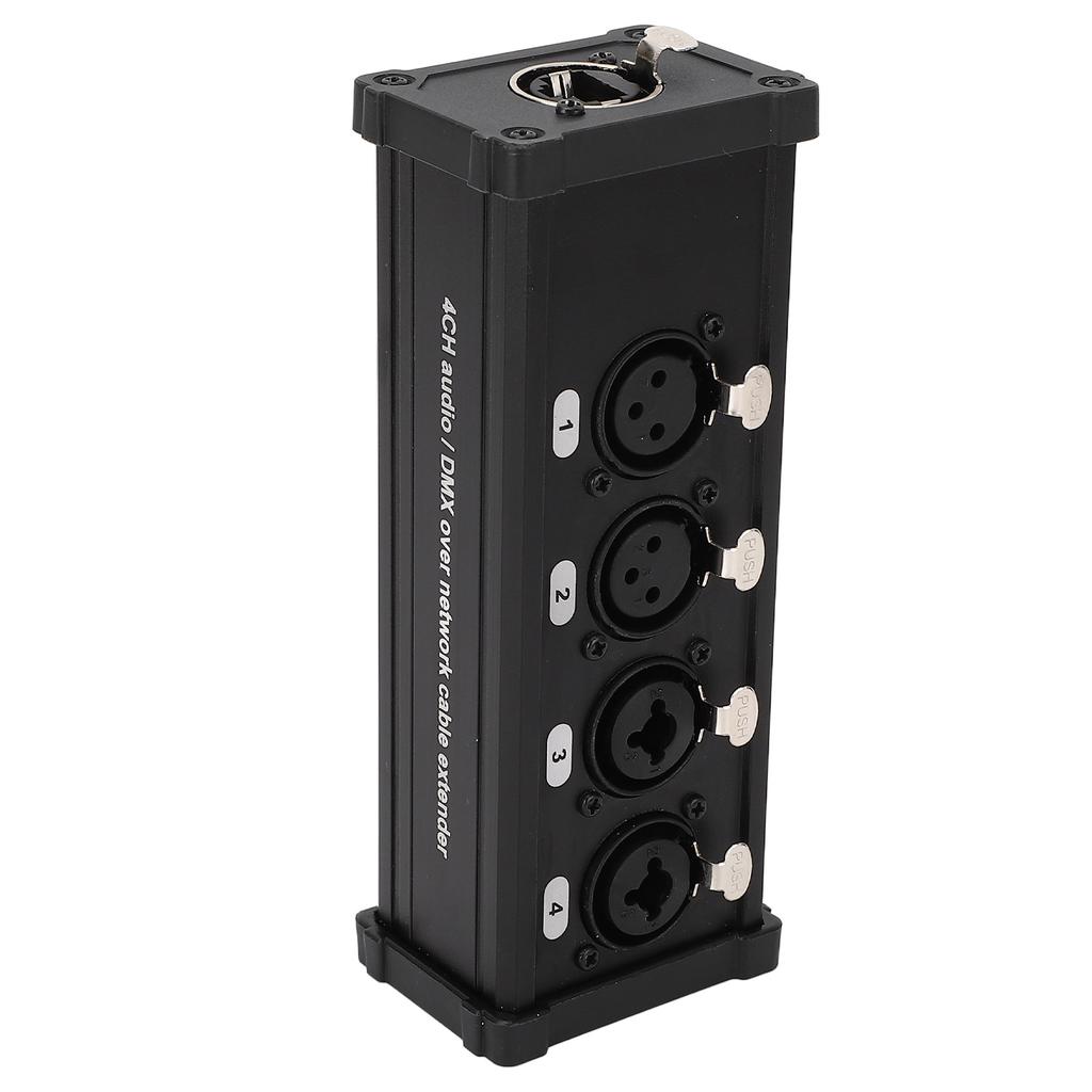 4-канальный XLR 6.5 Комбо передатчик Конвертер передачи звука с изоляцией помех общей земли