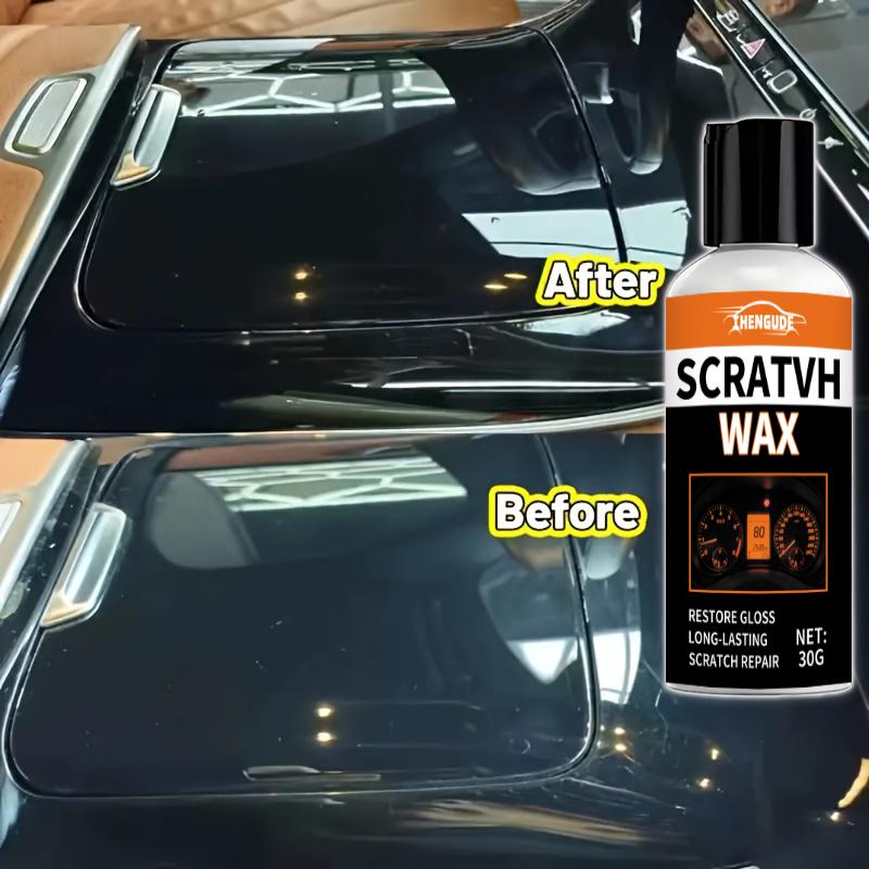 Car Scratch Repair Wax, Dashboard Screen Scratch Repair Agent | Suitable for Various Scratch Repairs on Central Consoles, Helmets Glass