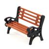 Mcbridenty 10pcs HO N O Scale 1:100 Bench Chair Models for Sette Street Park Layout, Plastic Crafts, Garden/Train Layout