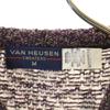 VAN HEUSEN 80-е 90-е Сделано в США Старый комбинезон ручка Свитер с длинным рукавом Мужской Б/У