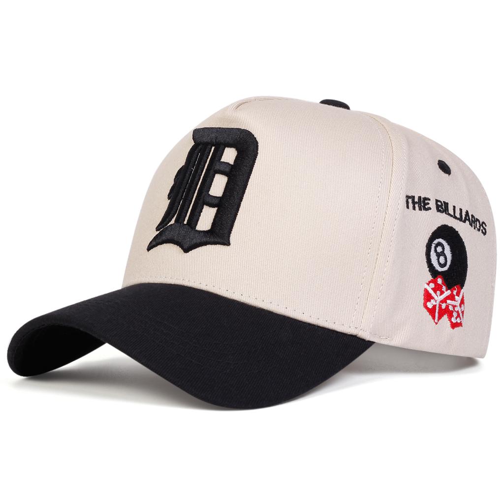 Men Letter Embroidered Baseball Cap Outdoor Adjustable Sunscreen Leisure Hat Spring Autumn Travel Tourism Beach Vacation