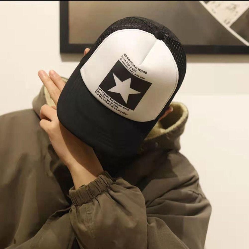 Летняя хип-хоп-кепка с надписью «На открытом воздухе» для женщин и девочек, кепка с козырьками, бейсболка, сетчатая кепка с застежкой-молнией