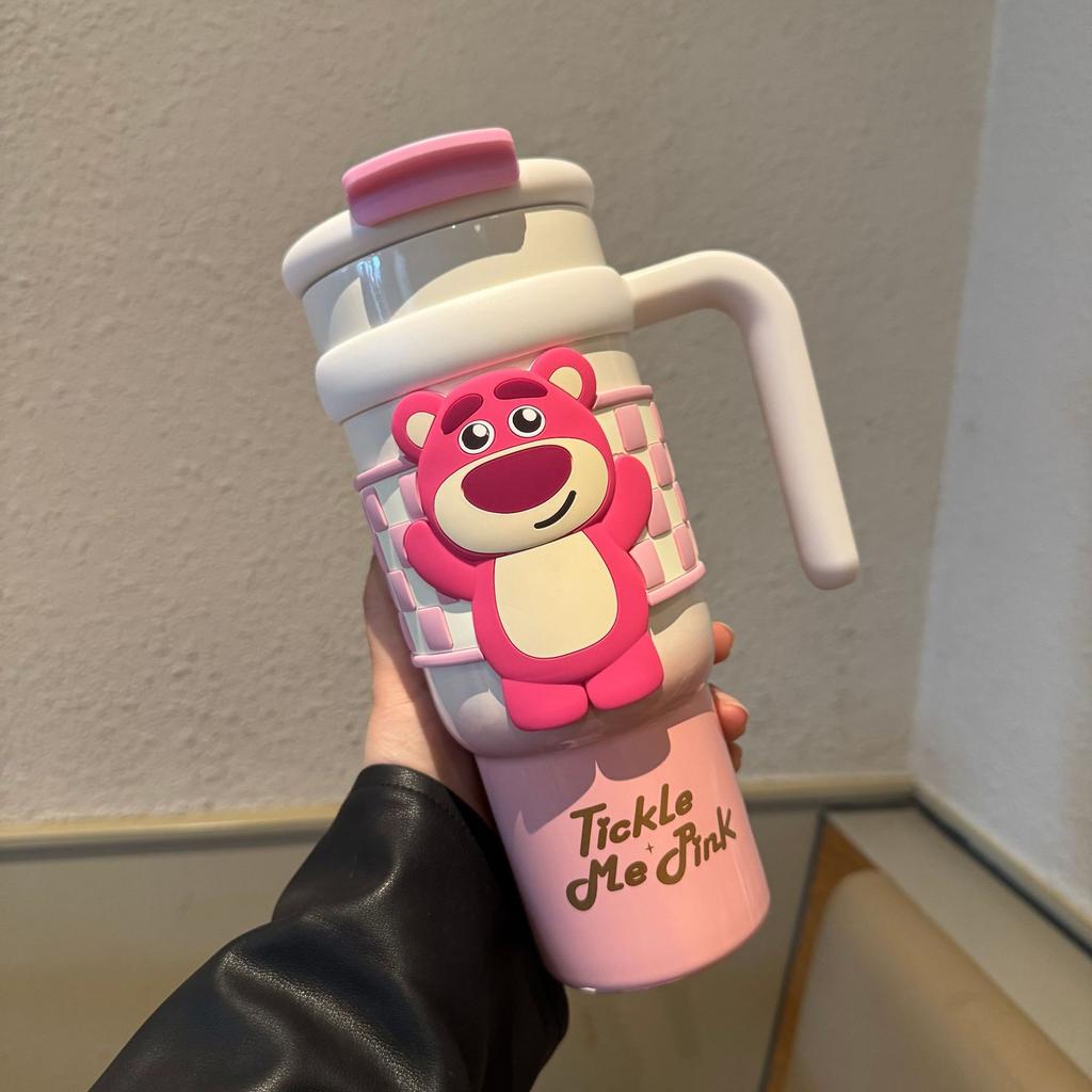 XW Sanrio Thermal Bottle Coffee Mug 520ml 900ml Hello Kitty Thermos Cup Keep Cold Portable 316 Stainless Steel Vacuum Flasks