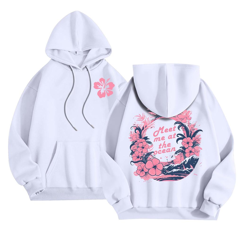 Hooded Sports Tracksuit Unisex Running Outfits Long Sleeve Pullover Hoodies Sweatshirt