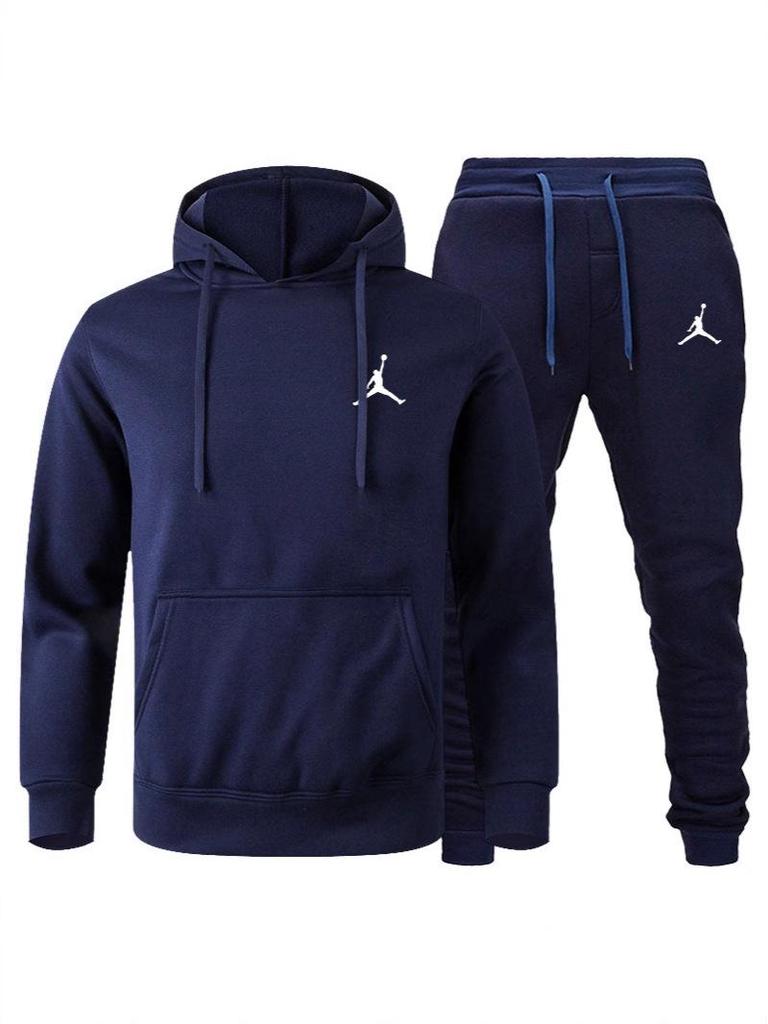 Хит продаж! Мужской комплект: Худи и футболка с коротким рукавом - Модный Повседневный Спортивный Европейский Американский Стиль