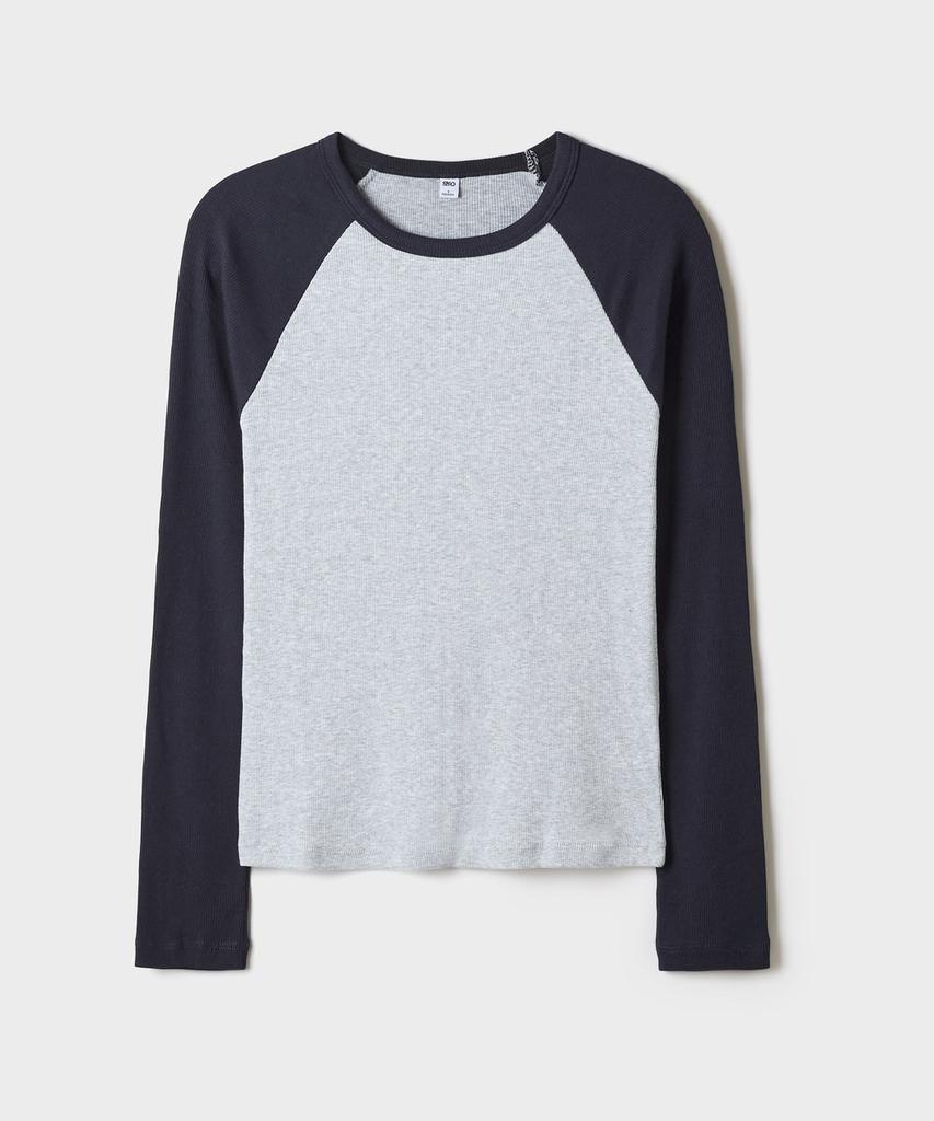 SPAO Реглан в рубчик с длинным рукавом_Splwg49G04
