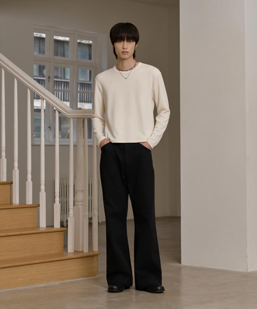HYOJI Fw Semi-Flare Cation Pants (5 Colors)
