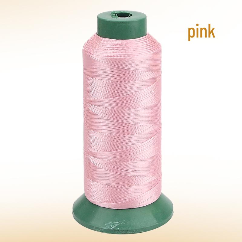 Sewing Machine & Handcraft Thread: High-Strength Mercerized Nylon for Upholstery, Leather, and Jeans