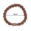 5Pcs High Elastic Fried Dough Twists Headband Hair Ring Head Rope Fashion Headwear For Girl Rubber Band Hair Accessories