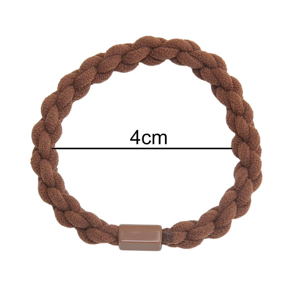 5Pcs High Elastic Fried Dough Twists Headband Hair Ring Head Rope Fashion Headwear For Girl Rubber Band Hair Accessories