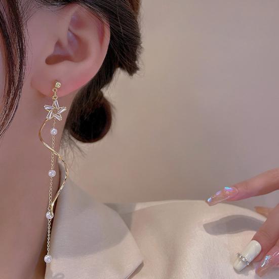 Шикарные женские серьги, элегантное уютное украшение для ушей