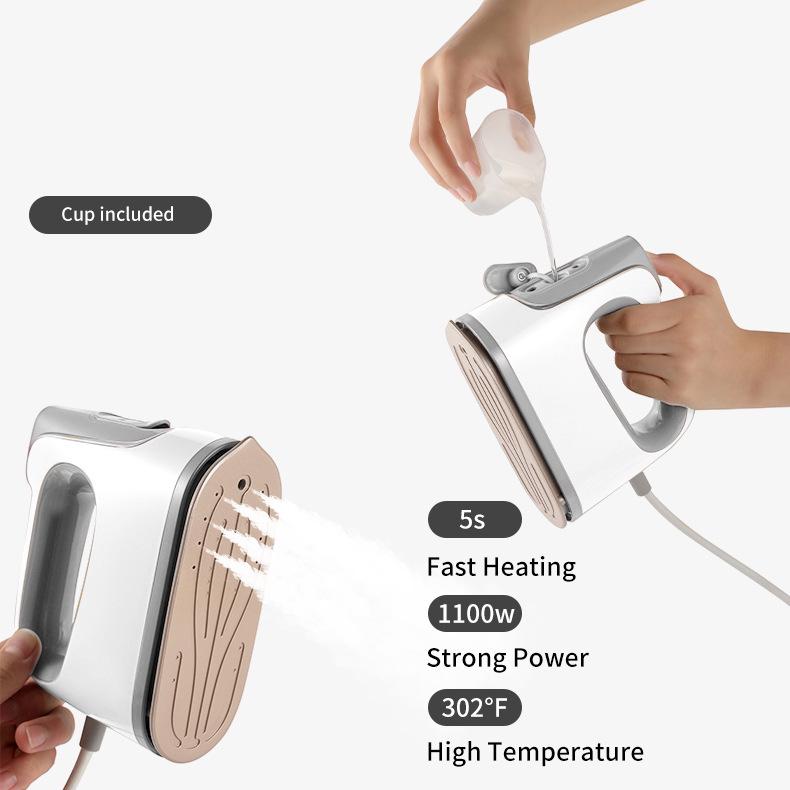 Трёхскоростной ручной вертикальный отпариватель и дорожный утюг