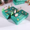 5/10Pcs Cartoon Christmas Candy Gift Box Kraft Paper Cookie Packaging Box 2026 Christmas Party Decor Xmas Navidad New Year 2026