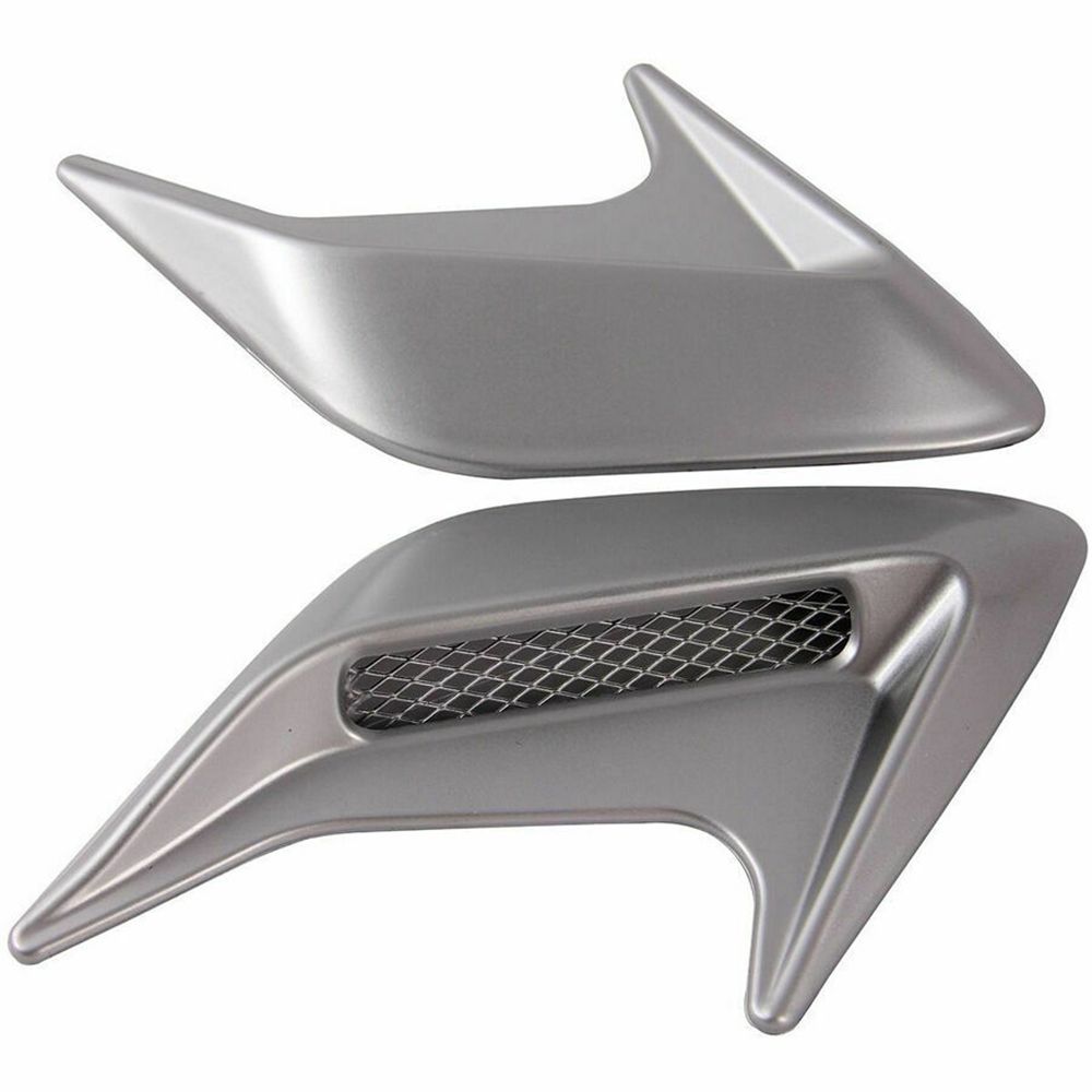 1 пара декоративных наклеек для автомобильного воздухозаборника, имитация воздушного потока, боковое вентиляционное отверстие