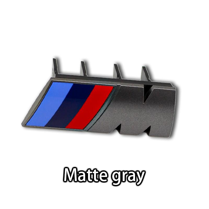 Для BMW M Логотип 3D ABS Передняя решетка Значок X1 X2 X3 X4 Эмблема X5 X6 F48 G01 E84 E46 E83 F39 F30 Автомобиль Внешний тюнинг Аксессуар
