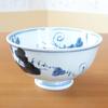 Миска для лапши Light Noodle Bowl Arita Hasami Indigo Dyed Ivy Многоцелевая миска, Легкая, Керамика, Стильная, Миска, Миска, Столовые приборы, Миска, Изделия, Изделия, Живопись,