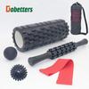 33cm Yoga Foam Roller With Moon Shape Wolf Tooth Massage Stick Set Myofascial Release Pilates
